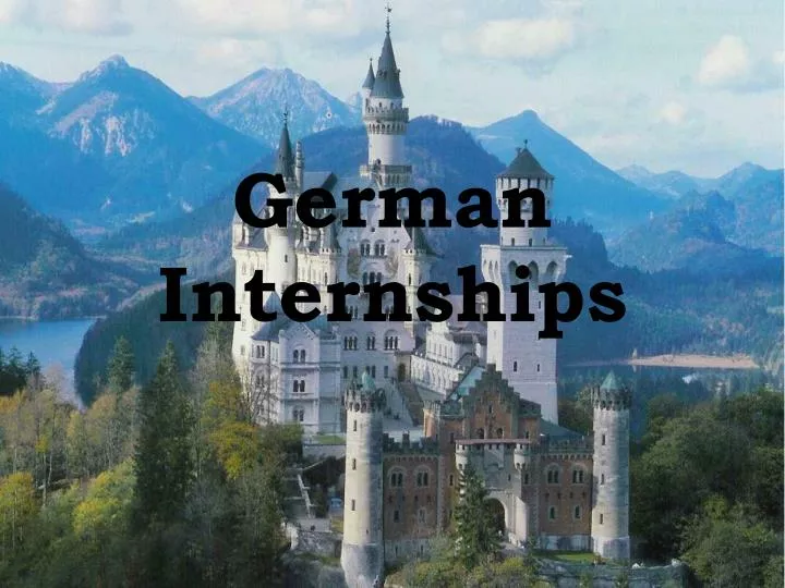 german internships