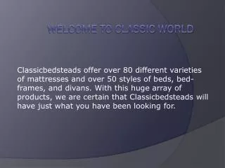 Classicbedsteads