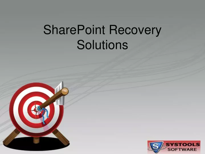 sharepoint recovery solutions