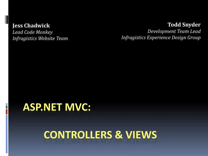 asp net mvc controllers views
