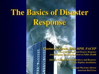 The Basics of Disaster Response