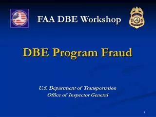 FAA DBE Workshop