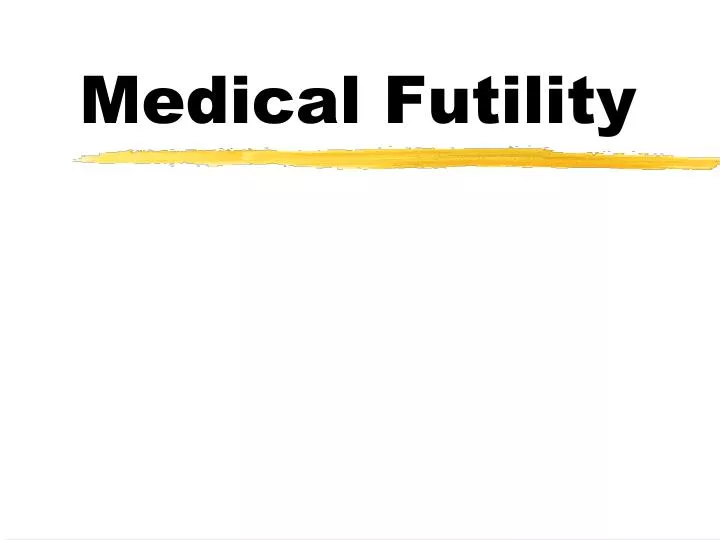 medical futility