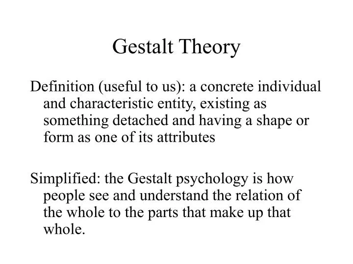 Ppt Gestalt Theory Powerpoint Presentation Free Download Id341213 0864