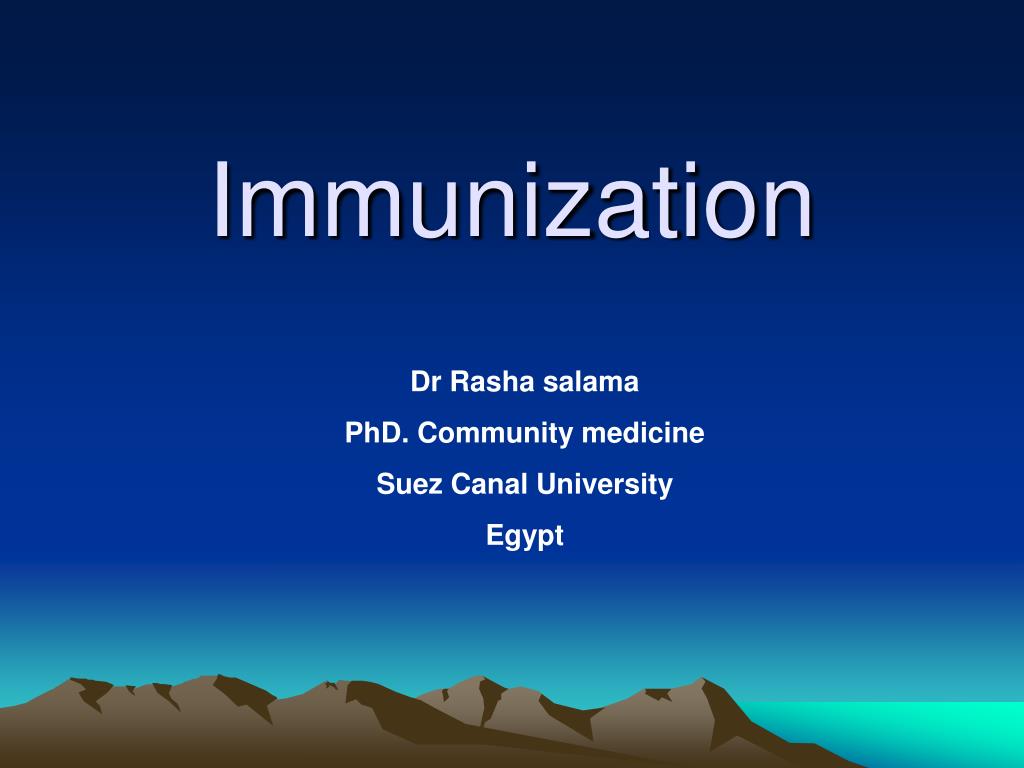 PPT - Immunization PowerPoint Presentation, free download - ID:341231