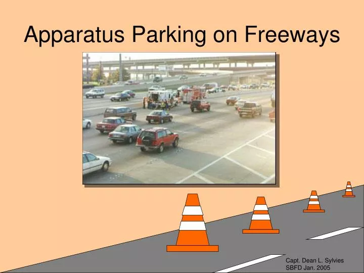 apparatus parking on freeways