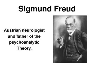 Sigmund Freud