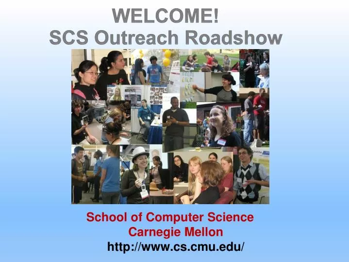 welcome scs outreach roadshow