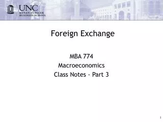 Foreign Exchange