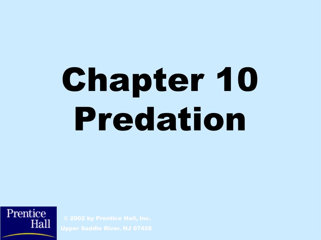 PPT - Chapter 10 Predation PowerPoint Presentation, free download - ID ...