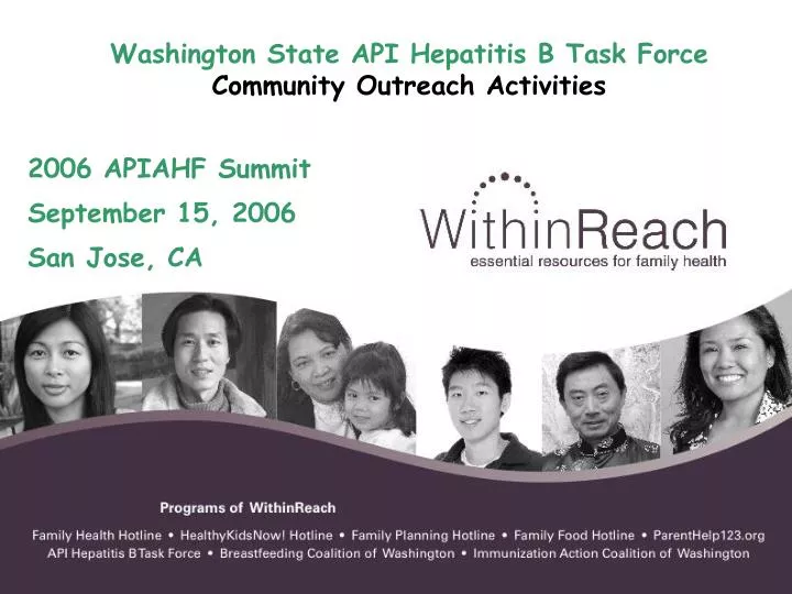 washington state api hepatitis b task force community outreach activities