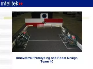 Innovative Prototyping and Robot Design Team 40
