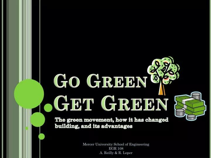 go green get green