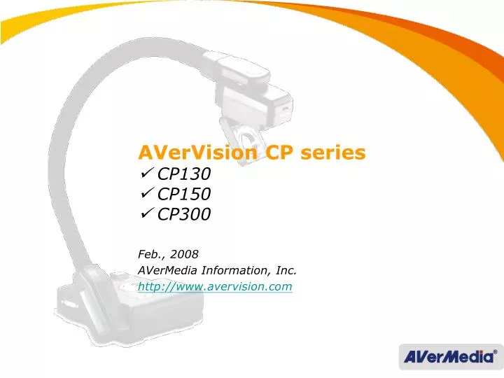 avervision cp series cp130 cp150 cp300