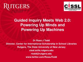 Guided Inquiry Meets Web 2.0: Powering Up Minds and Powering Up Machines