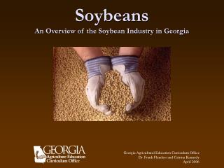 Soybeans An Overview of the Soybean Industry in Georgia