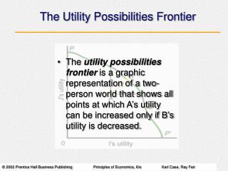 The Utility Possibilities Frontier