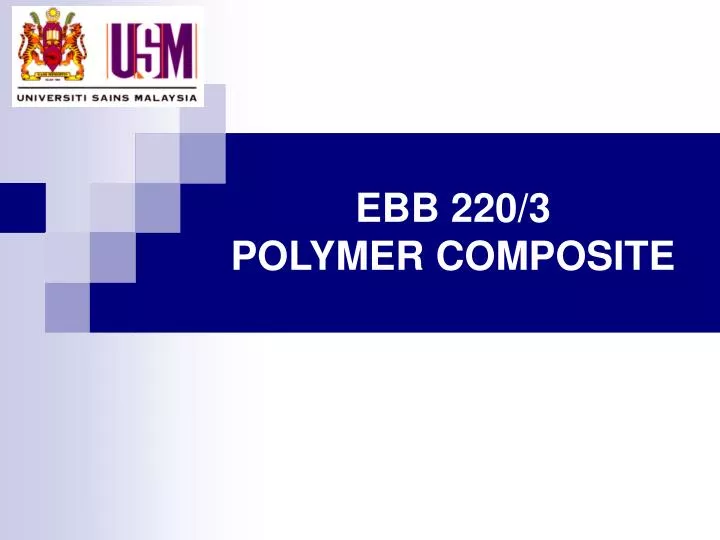 ebb 220 3 polymer composite