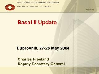 Basel II Update
