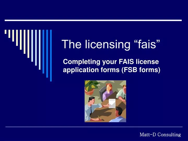 the licensing fais