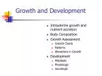Growth and Development