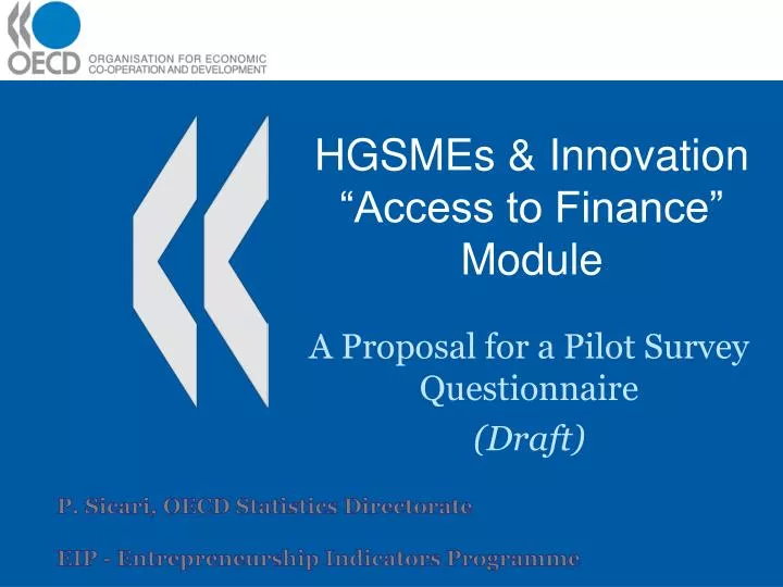 hgsmes innovation access to finance module