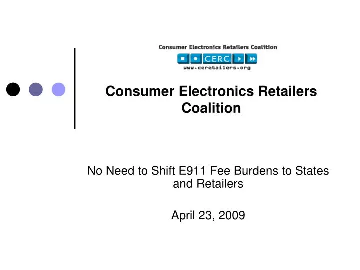 consumer electronics retailers coalition