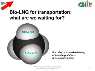 Bio-LNG for transportation: what are we waiting for?