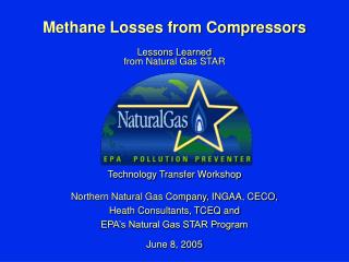Methane Losses from Compressors