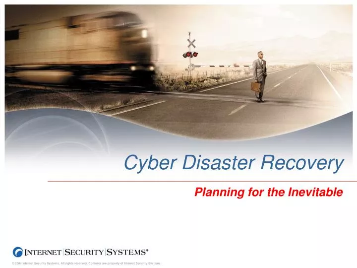 cyber disaster recovery