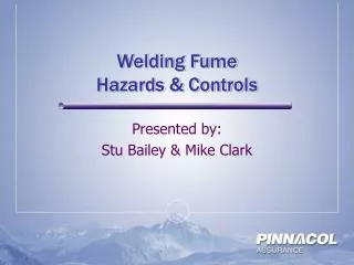 Welding Fume Hazards &amp; Controls