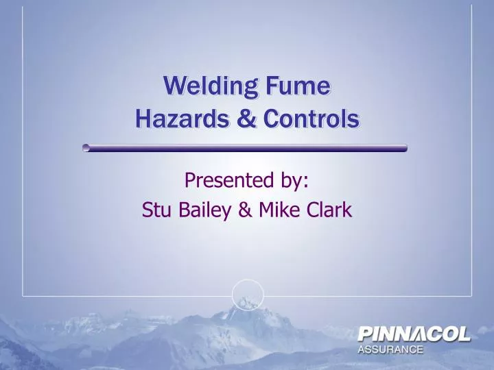 welding fume hazards controls