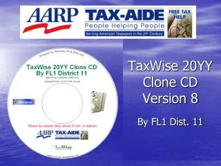 TaxWise 20YY Clone CD Version 8