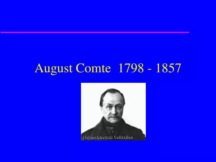 august comte 1798 1857