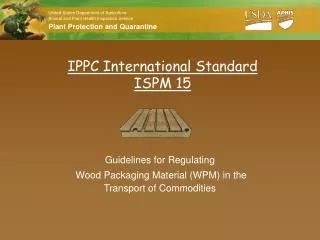 IPPC International Standard ISPM 15
