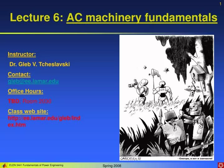 lecture 6 ac machinery fundamentals