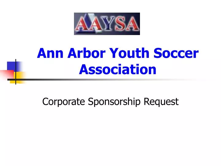 ann arbor youth soccer association