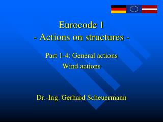 Eurocode 1 - Actions on structures -