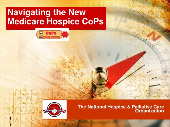 the national hospice palliative care organization