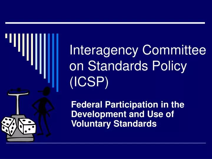 interagency committee on standards policy icsp