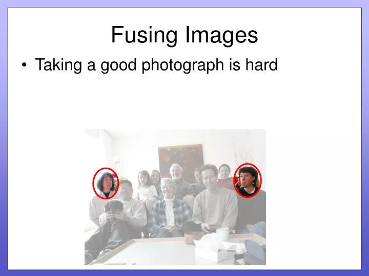 fusing images