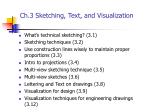Ch.3 Sketching, Text, and Visualization - slide 1