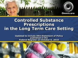 DEA Regulations: Controlled Substances Listed in Schedule II