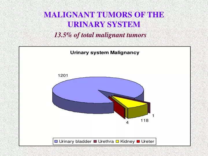 malignant tumors of the urinary system