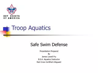 Troop Aquatics