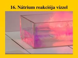 16 n trium reakci ja v zzel