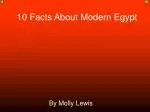 10 Facts About Modern Egypt