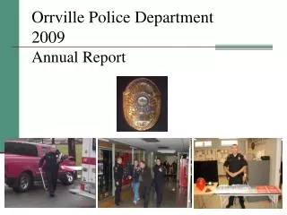 Orrville Police Department 2009