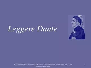 Leggere Dante