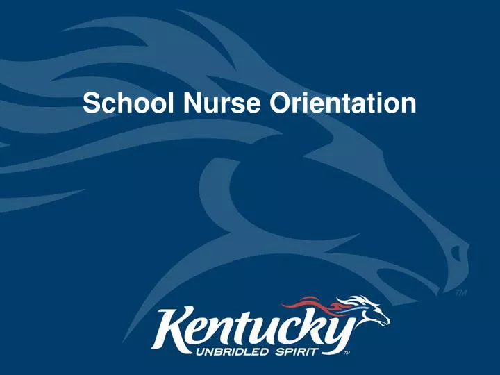 school nurse orientation